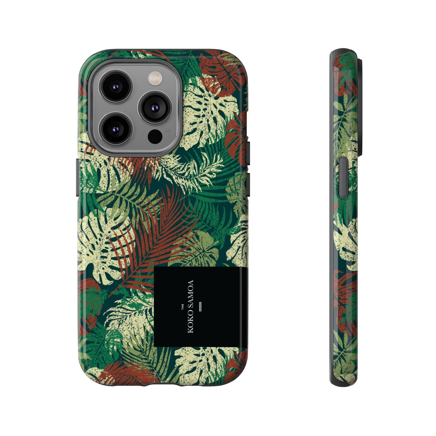 Tough Phone Case - Tafatafa Greens - AU/NZ/USA