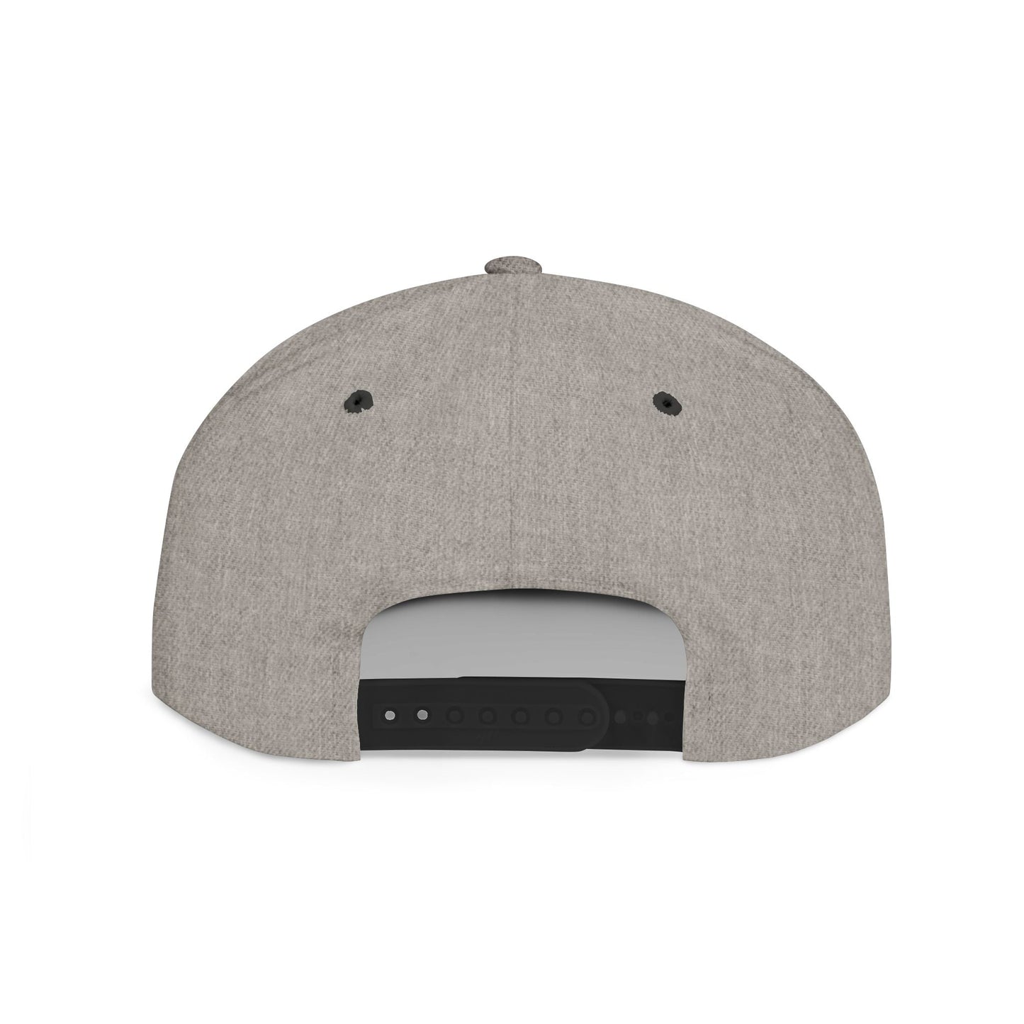 Flat Bill Snapback Hat — USA USO - White Embroidery - AU/NZ/USA - The Koko Samoa