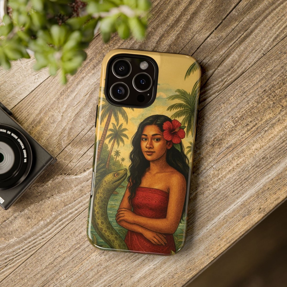 iPhone Tough Phone Case - Sina & The Eel - AU/NZ/USA - The Koko Samoa