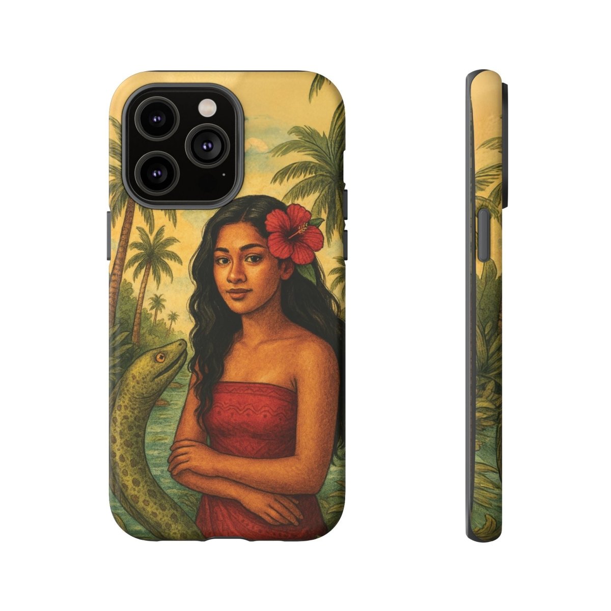 iPhone Tough Phone Case - Sina & The Eel - AU/NZ/USA - The Koko Samoa