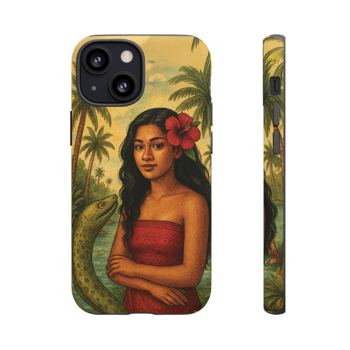 iPhone Tough Phone Case - Sina & The Eel - AU/NZ/USA - The Koko Samoa