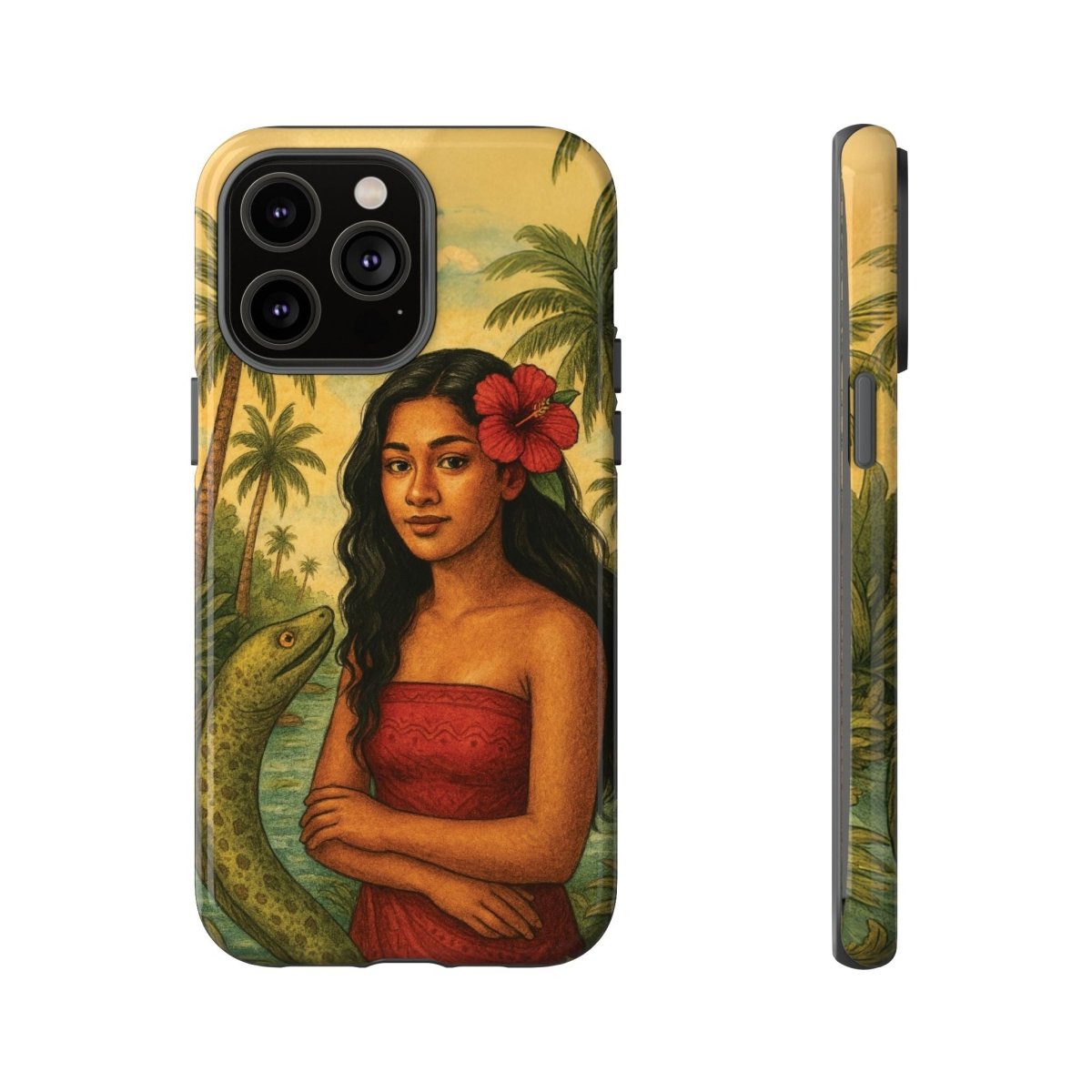 iPhone Tough Phone Case - Sina & The Eel - AU/NZ/USA - The Koko Samoa