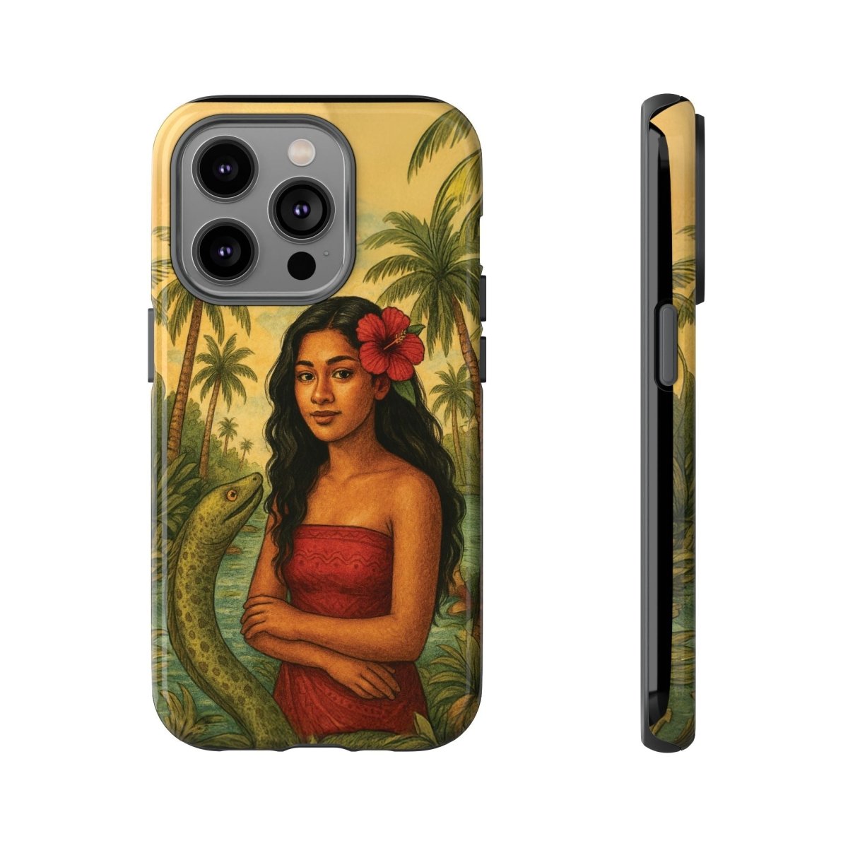 iPhone Tough Phone Case - Sina & The Eel - AU/NZ/USA - The Koko Samoa