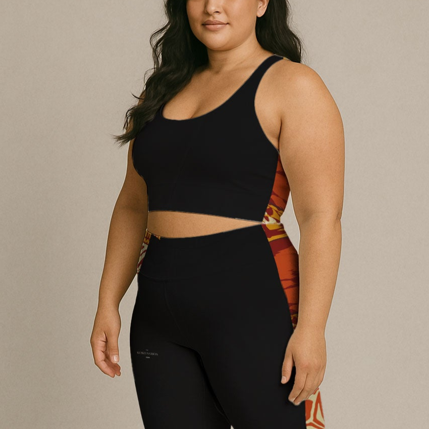 Seamless Sports Bra - Sataoa Sunrise - AU/NZ/USA