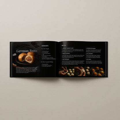 Hardcover A4 - Samoan Delights: Samoan Recipes Cookbook Expanded Edition - Vol1 + Vol2 Combined - AU/NZ/USA