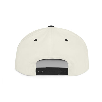 Flat Bill Snapback Hat - 685 Samoa - White & Gold Embroidery - AU/NZ/USA - The Koko Samoa