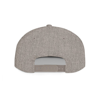 Flat Bill Snapback Hat - 685 Samoa - White & Gold Embroidery - AU/NZ/USA - The Koko Samoa