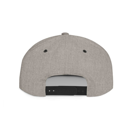 Flat Bill Snapback Hat - 685 Samoa - White & Gold - The Koko Samoa