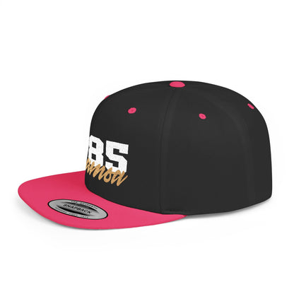 Flat Bill Snapback Hat - 685 Samoa - White & Gold - The Koko Samoa