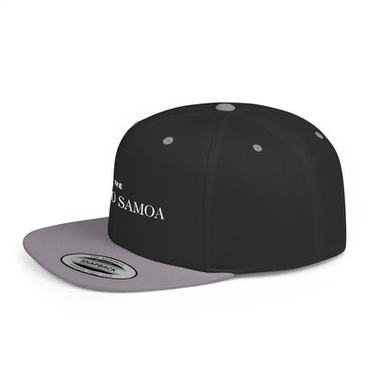 Flat Bill Snapback Hat - Classic - Brand Embroidery - AU/NZ/USA - The Koko Samoa