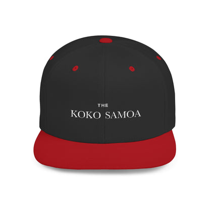 Flat Bill Snapback Hat - Classic - Brand Embroidery - AU/NZ/USA - The Koko Samoa