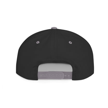 Flat Bill Snapback Hat — USA USO - White Embroidery - AU/NZ/USA - The Koko Samoa