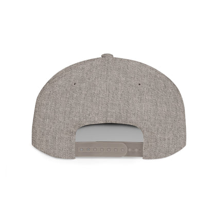 Flat Bill Snapback Hat — USA USO - White Embroidery - AU/NZ/USA - The Koko Samoa