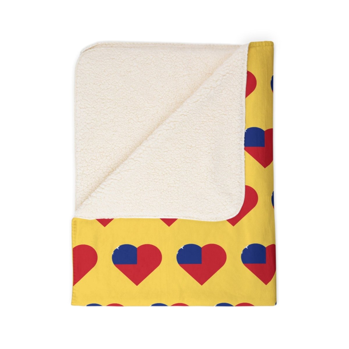 Fleece Sherpa Blanket - Samoan Flag - AU/NZ/USA - The Koko Samoa