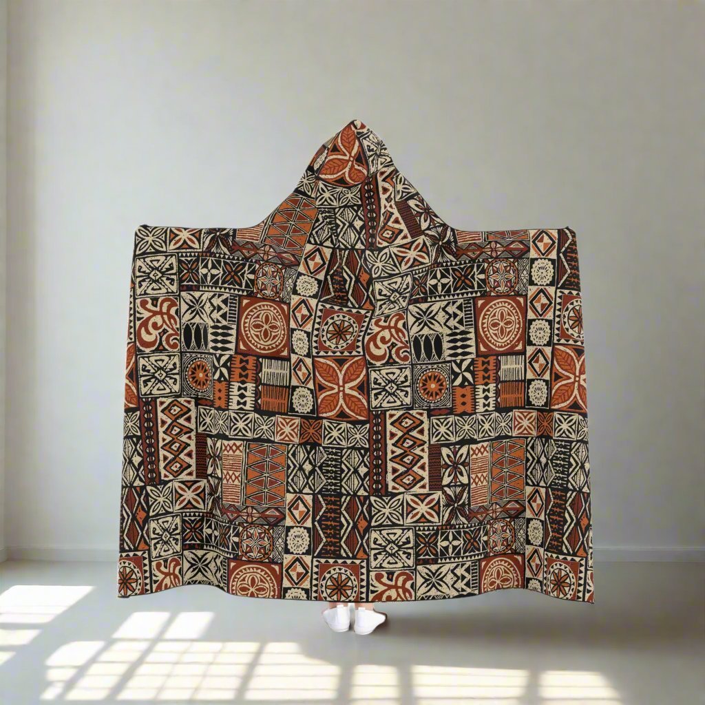 Hooded Blanket - Elei - AU/NZ/USA - The Koko Samoa