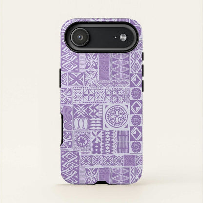 iPhone Tough Phone Case - Lavender Elei - AU/NZ/USA - The Koko Samoa