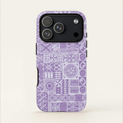 iPhone Tough Phone Case - Lavender Elei - AU/NZ/USA - The Koko Samoa