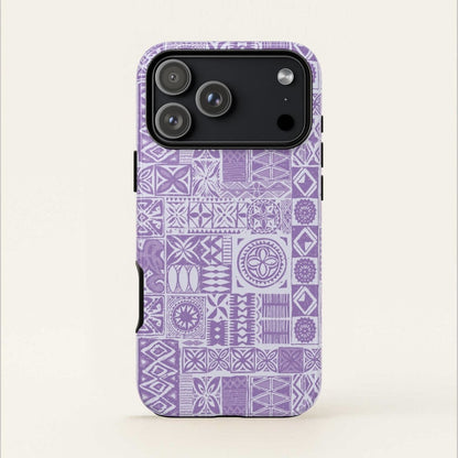 iPhone Tough Phone Case - Lavender Elei - AU/NZ/USA - The Koko Samoa