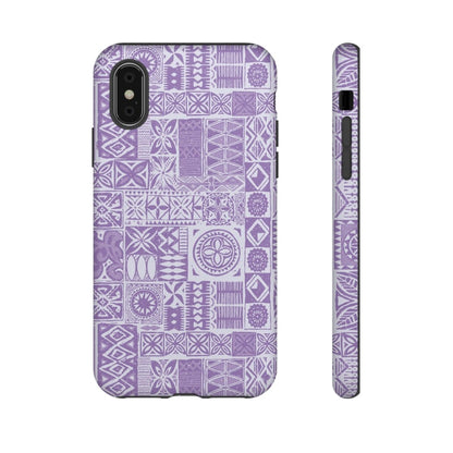 iPhone Tough Phone Case - Lavender Elei - AU/NZ/USA - The Koko Samoa