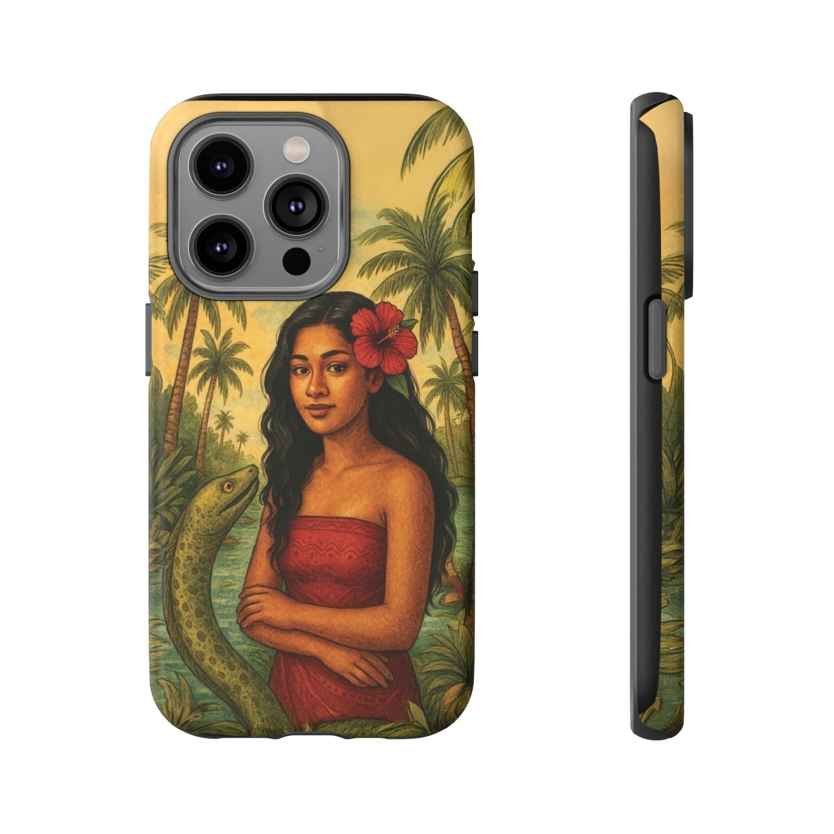 iPhone Tough Phone Case - Sina & The Eel - AU/NZ/USA - The Koko Samoa