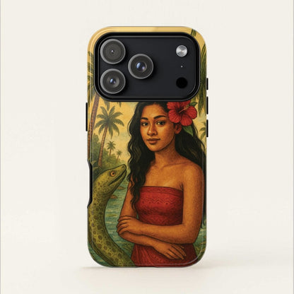 iPhone Tough Phone Case - Sina & The Eel - AU/NZ/USA - The Koko Samoa