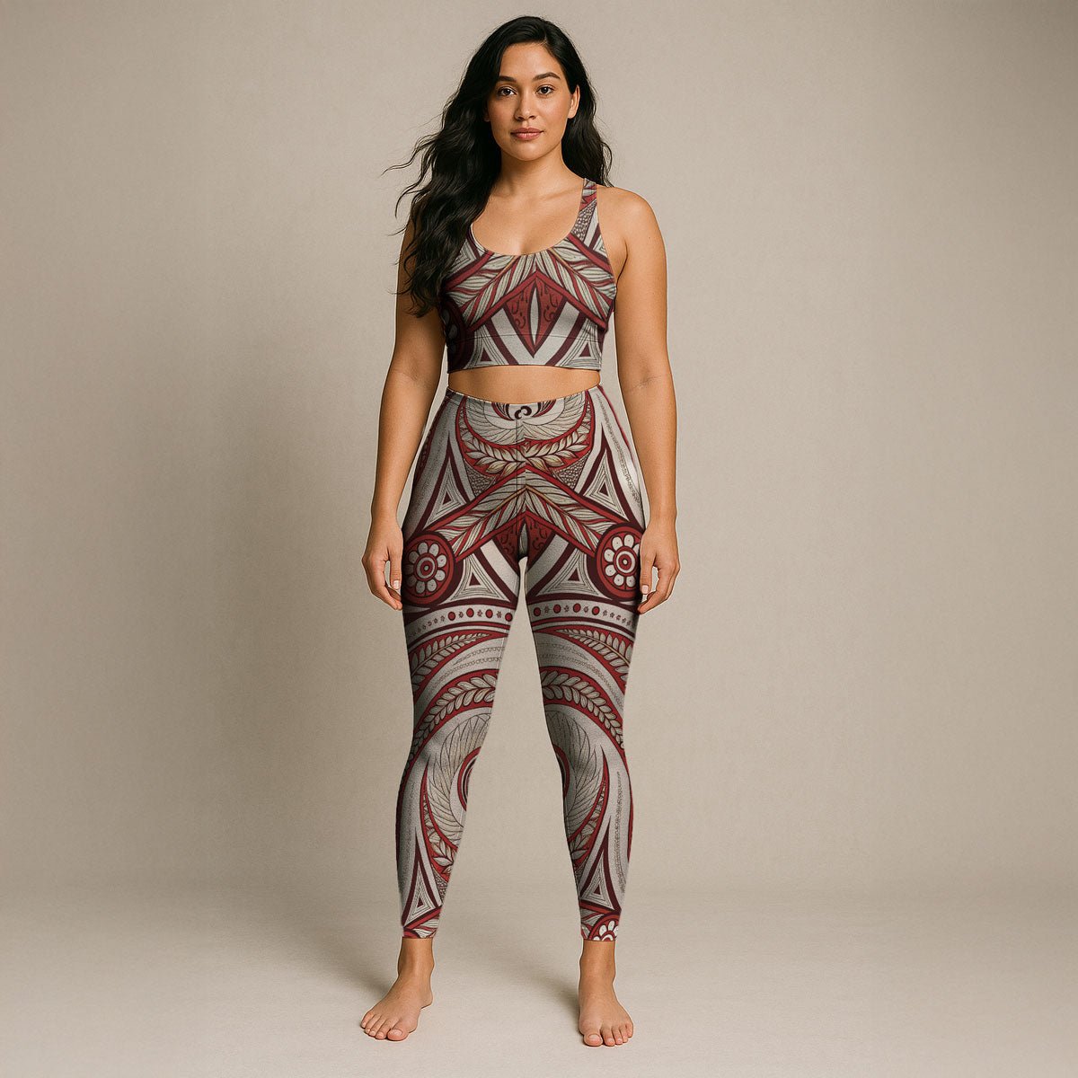 IslandFlex Mid-Rise Leggings - Firecrest - AU/NZ/USA