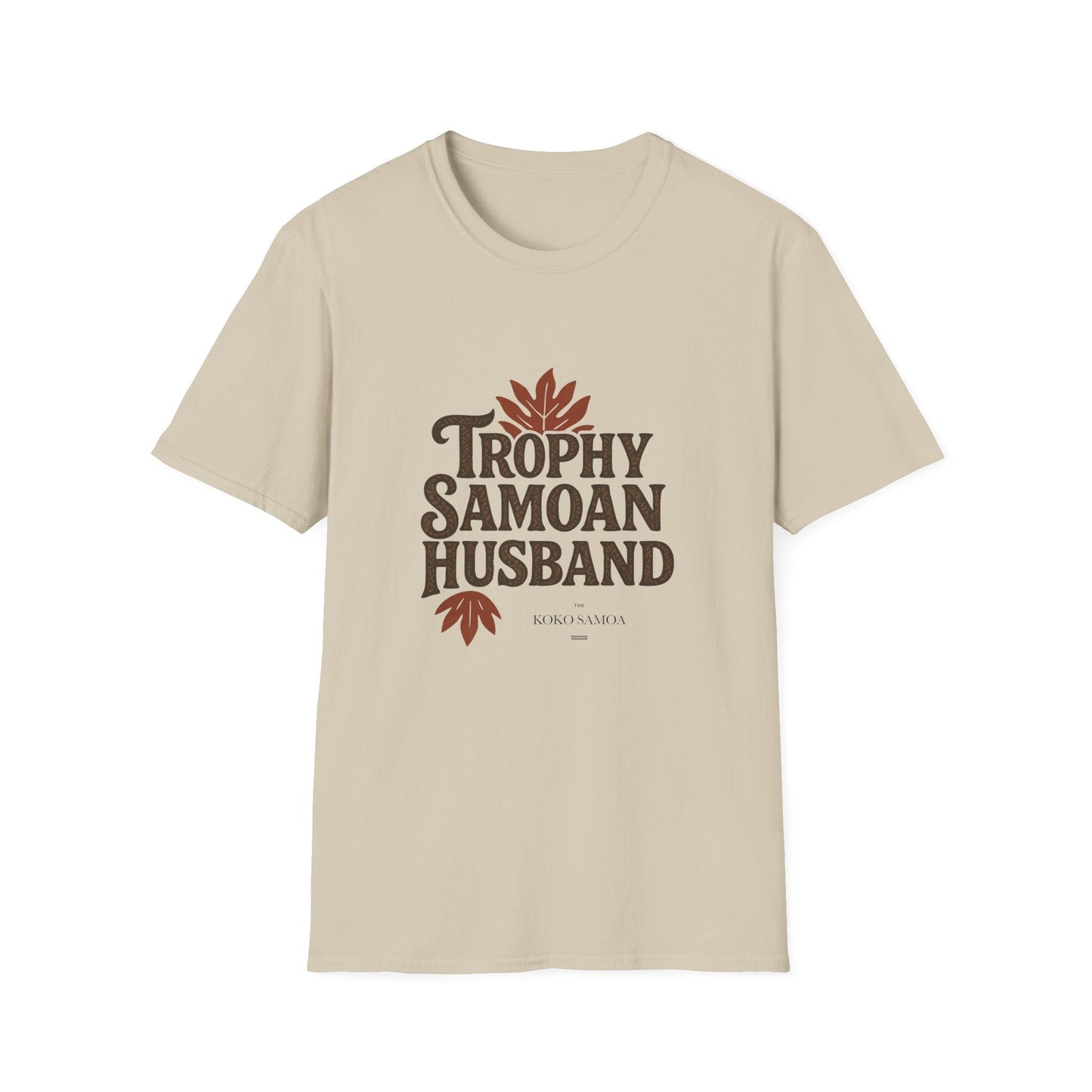 Soft Men's Tee - Trophy Samoan Husband - AU/NZ - The Koko Samoa