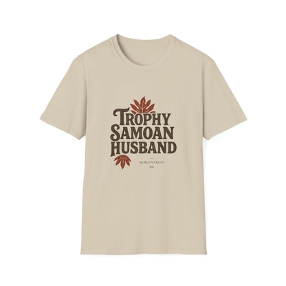 Soft Men's Tee - Trophy Samoan Husband - AU/NZ - The Koko Samoa