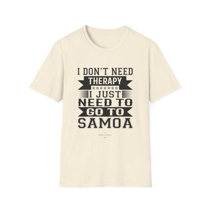 Soft Unisex Tee - Samoan Therapy - AU/NZ - The Koko Samoa