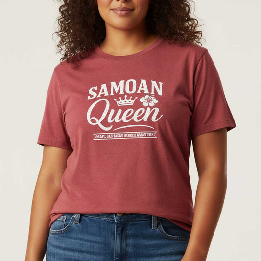 Soft Women's Tee - Samoan Queen - USA - The Koko Samoa