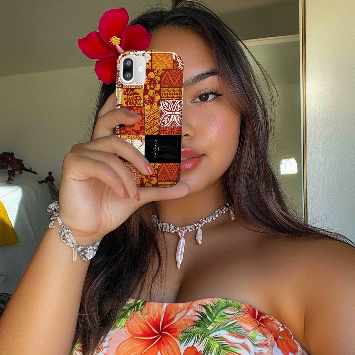 Tough Phone Case - Sataoa Sunrise - AU/NZ/USA - The Koko Samoa